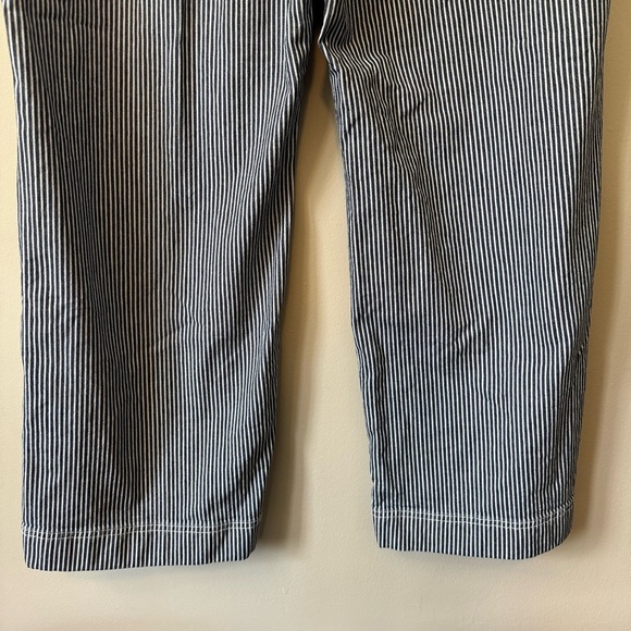 Talbots Size 16 Wide Leg Trouser Jeans - Railroad Stripe - Picture 5 of 7